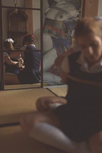 @kissmedeadlydoll tying @strictly-nawa-kitsuneStudio :…