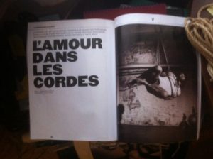 Un article sur moi dans le nouveau Playboy-France #1 décembre…